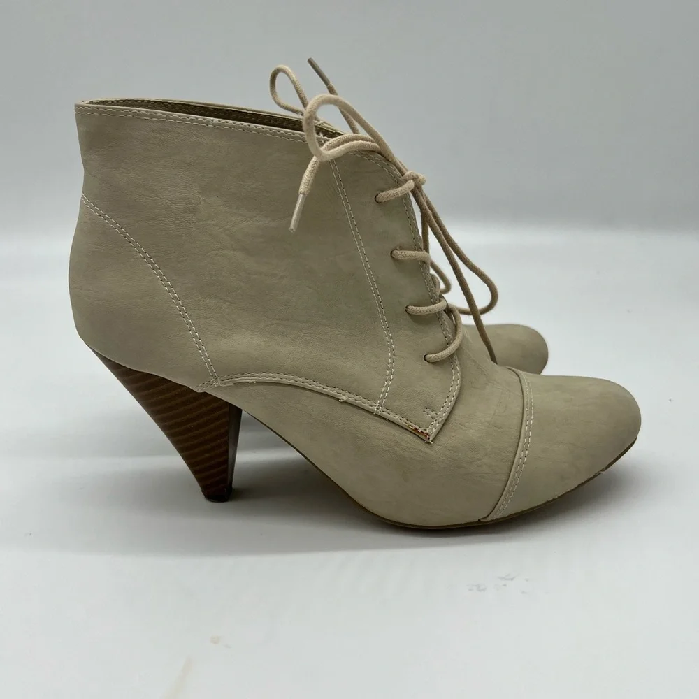 Call It Spring Cream Booties - Picture 3 of 9